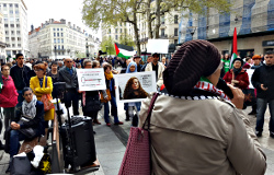 Rassemblement pour Gaza à Lyon le 14 avril 2018