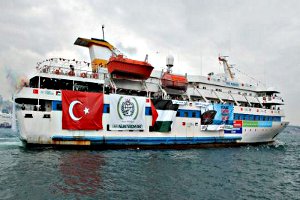 Le mavi marmara - bateau turc de la première flottille
